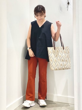 アヤ.さん（レディース・163cm）の秋コーディネート