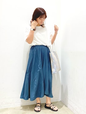 アヤ.さん（レディース・163cm）の夏コーディネート