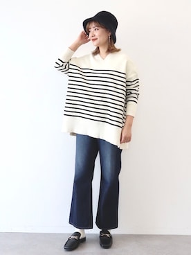 アヤ.さん(レディース・163cm)の冬コーディネート