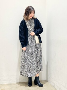 アヤ.さん（レディース・163cm）の冬コーディネート