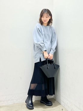 アヤ.さん（レディース・163cm）の冬コーディネート