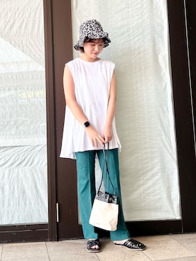 アヤ.さん(レディース・163cm)の夏コーディネート
