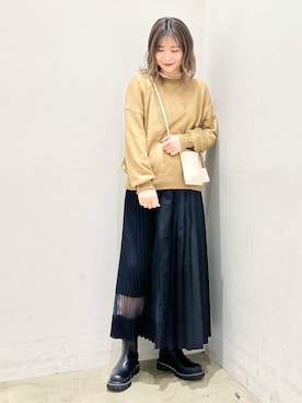 アヤ.さん(レディース・163cm)の冬コーディネート