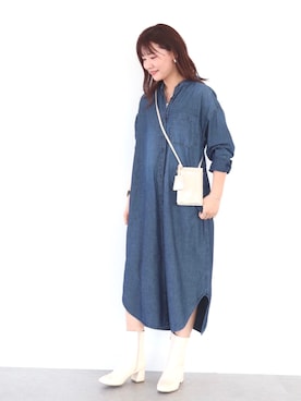 アヤ.さん（レディース・163cm）の秋コーディネート