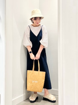 アヤ.さん（レディース・163cm）の夏コーディネート