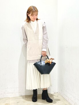 アヤ.さん(レディース・163cm)の冬コーディネート