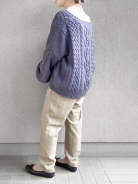 ぱ。さん(レディース・150cm)の冬コーディネート