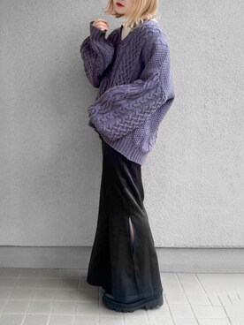 ぱ。さん(レディース・150cm)の冬コーディネート