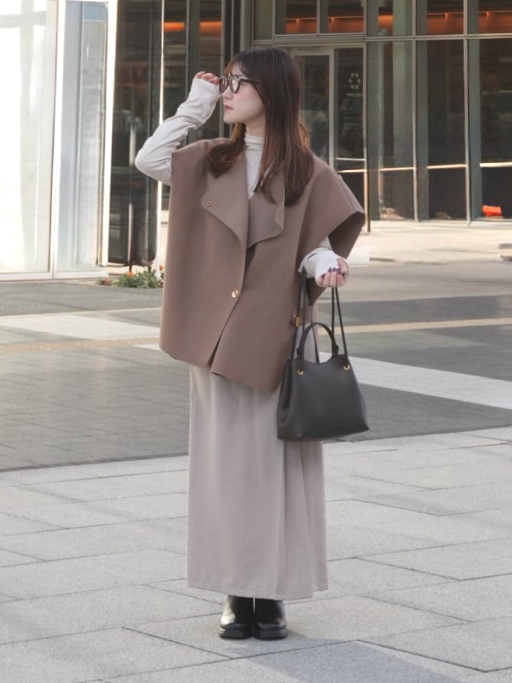 select MOCA オーバーサイズロングベスト JEANASIS Thank you for wearing it ! recommended . No.10007086 オーバー