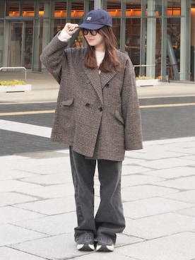 「UNDER ARMOUR（アンダーアーマー）のアイテム」を使った、eriさん（レディース・150cm）の春コーディネート