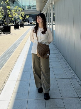 「apres jour clair（アプレジュールクレア）のアイテム」を使った、eriさん（レディース・150cm）の夏コーディネート