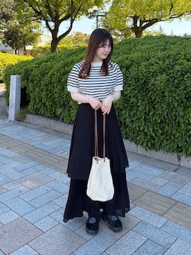 「callautia（カラウティア）のアイテム」を使った、eriさん（レディース・150cm）の夏コーディネート