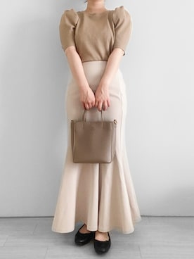 「favori（ファヴォリ）のアイテム」を使った、ぱ。さん（レディース・150cm）の夏コーディネート