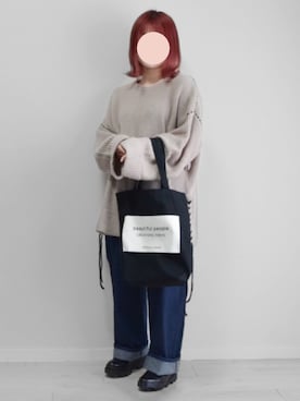 「shiki tokyo（シキトウキョウ）のアイテム」を使った、ぱ。さん（レディース・150cm）の冬コーディネート