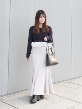 GRLのアイテムを使った「マーメイドスカート」の人気ファッション