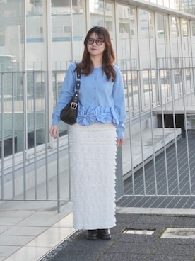 「ORiental TRaffic（オリエンタルトラフィック）のアイテム」を使った、eriさん（レディース・150cm）の春コーディネート