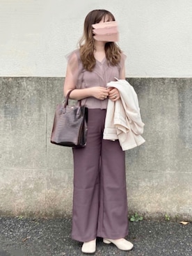 •ᴥ•  m i mさん（レディース・156cm）の夏コーディネート