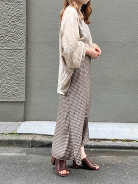 •ᴥ•  m i mさん（レディース・156cm）の夏コーディネート