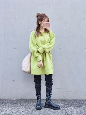 「Diosfront（ディオスフロント）のアイテム」を使った、•ᴥ•  m i mさん（レディース・156cm）の春コーディネート