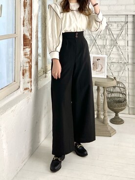 「Diosfront（ディオスフロント）のアイテム」を使った、•ᴥ•  m i mさん（レディース・156cm）の春コーディネート