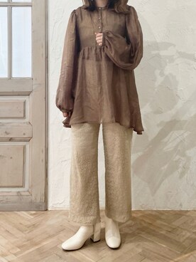 •ᴥ• m i mさん(レディース・156cm)の秋コーディネート