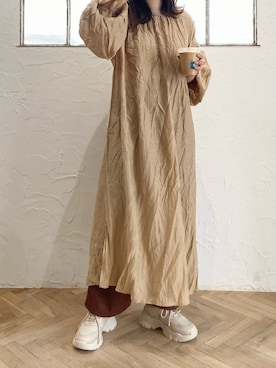 •ᴥ• m i mさん(レディース・156cm)の秋コーディネート