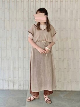 •ᴥ• m i mさん(レディース・156cm)の夏コーディネート
