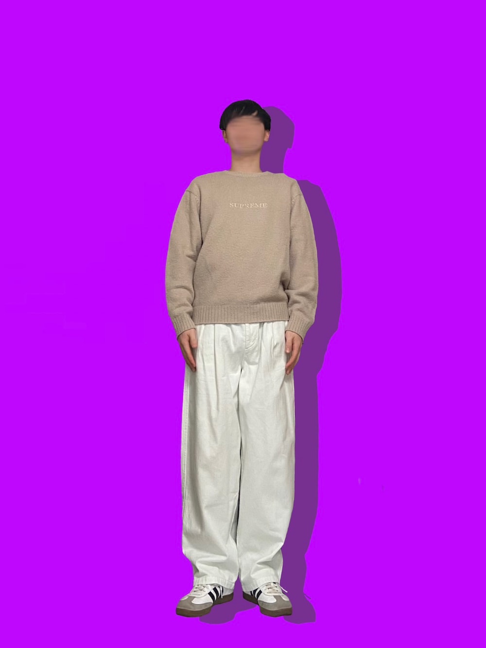 Supreme ニットセーター ベージュ系 1742727738_1000.jpg