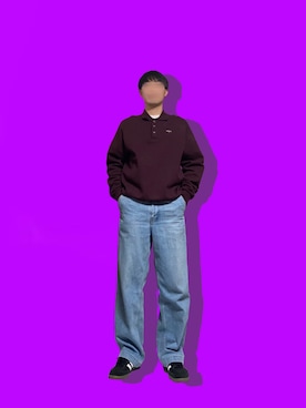 「NOAH（ノア）のアイテム」を使った、ライマンさん（メンズ・176cm）の冬コーディネート