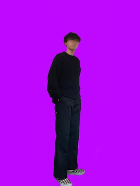 「アイテム（スリッポン）」を使った、ライマンさん（メンズ・176cm・10代）の冬コーディネート