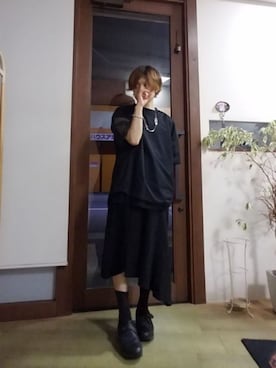 「Lui's（ルイス）のアイテム（シューズ）」を使った、marcoさん（メンズ・161cm）の夏コーディネート