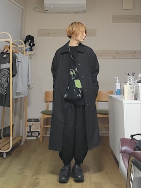 「FACTOTUM（ファクトタム）のアイテム（ジャケット/アウター）」を使った、marcoさん（メンズ・161cm）の冬コーディネート