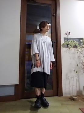 「Lui's（ルイス）のアイテム（シューズ）」を使った、marcoさん（メンズ・161cm）の夏コーディネート