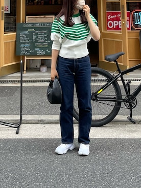 「moussy」｜kayaさん（レディース・160cm）の春コーディネート