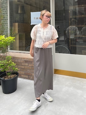 rkkさん（レディース・161cm）の夏コーディネート