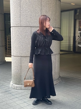 「CLEIO（クレイオ）のアイテム（ワンピース/ドレス）」を使った、rkkさん（レディース・161cm）の春コーディネート