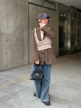 rkkさん（レディース・161cm）の冬コーディネート