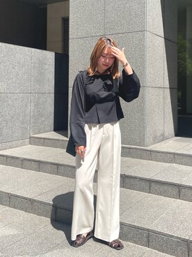rkkさん（レディース・161cm）の夏コーディネート