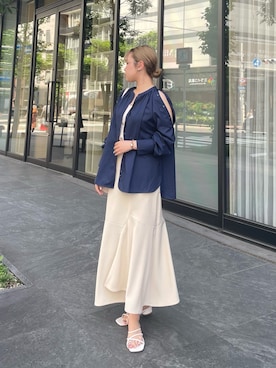 rkkさん（レディース・161cm）の夏コーディネート