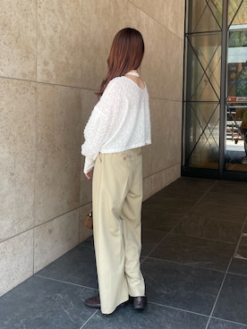 「CLEIO（クレイオ）のアイテム」を使った、rkkさん（レディース・162cm）の秋コーディネート