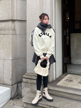 rkkさん（レディース・161cm）の冬コーディネート