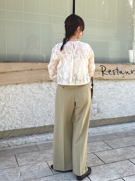 「CLEIO（クレイオ）のアイテム」を使った、rkkさん（レディース・162cm）の秋コーディネート