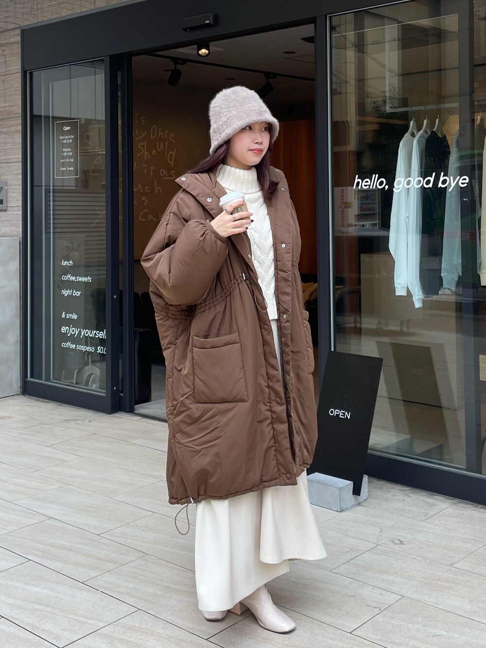 rkk(CLEIO)｜CLEIOのダウンジャケット/コートを使ったコーディネート 
