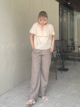 rkkさん（レディース・161cm）の夏コーディネート