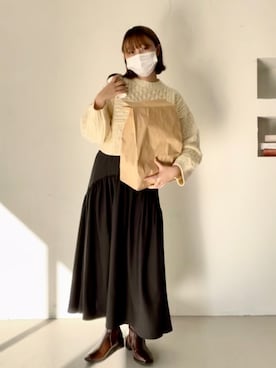 rkkさん（レディース・161cm）の春コーディネート