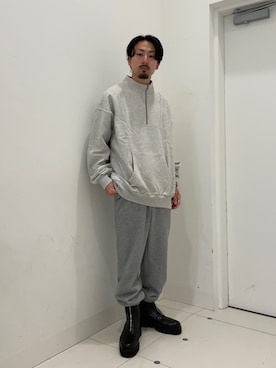 「Uiscel（ユイセル）のアイテム」を使った、Ryot@さん（メンズ・159cm）の秋コーディネート