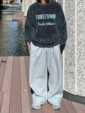 「アイテム（パンツ）」を使った、Ryot@さん（メンズ・159cm）の冬コーディネート