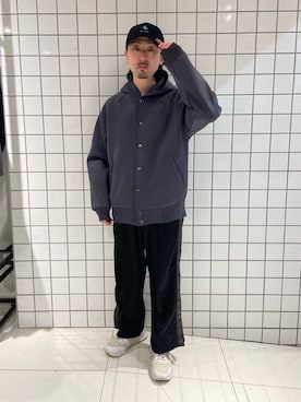 「SENSE OF PLACE by URBAN RESEARCH（センスオブプレイスバイアーバンリサーチ）のアイテム（スタジャン）」を使った、Ryot@さん（メンズ・159cm）の春コーディネート