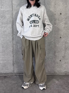 「アイテム（ニット/セーター）」を使った、Ryot@さん（メンズ・159cm）の秋コーディネート