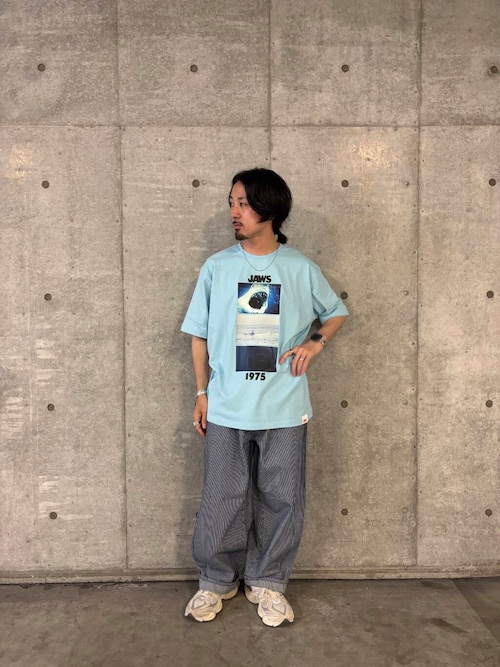 『別注』SENSE OF PLACE×JAWS　プリントT-SHIRTS/A